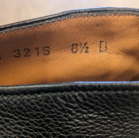 Salvatore Ferragamo Black Leather Oxford Lace Boots. Size 8.5 Men - Picture 6 of 6